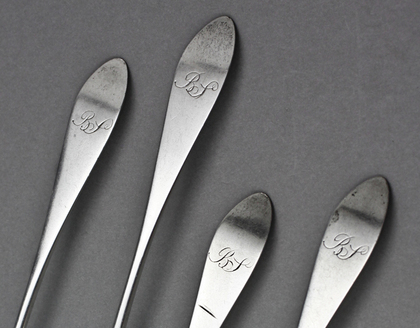 Scottish Provincial Silver Teaspoons (Set of 4) - James Douglas, Dundee